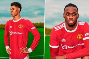 Man United Launch 2021/22 Home Kit