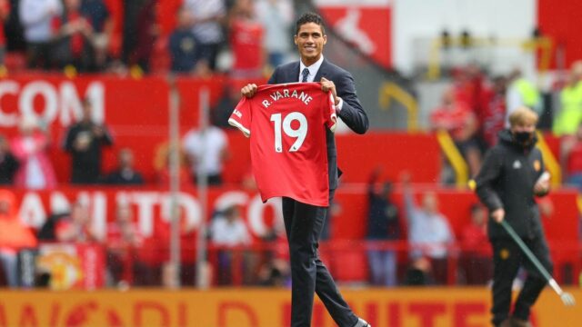 Raphael Varane Signs For Man United