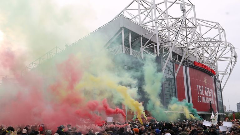 Man United Fans To Protest Outside Old Trafford On 13th November