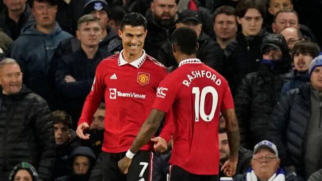 Everton 1-2 Manchester United MATCH REPORT