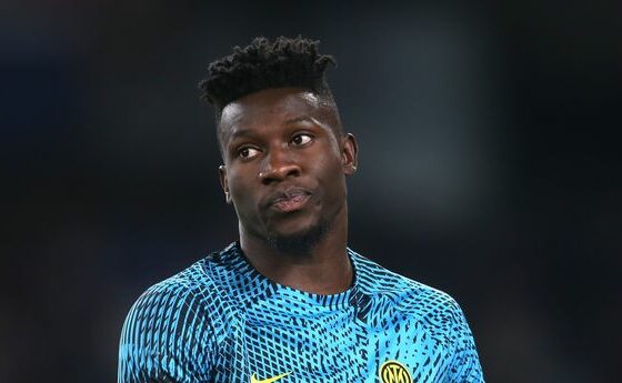 Man United Bid £39m For Inter Milan's Andre Onana; Later Rejected